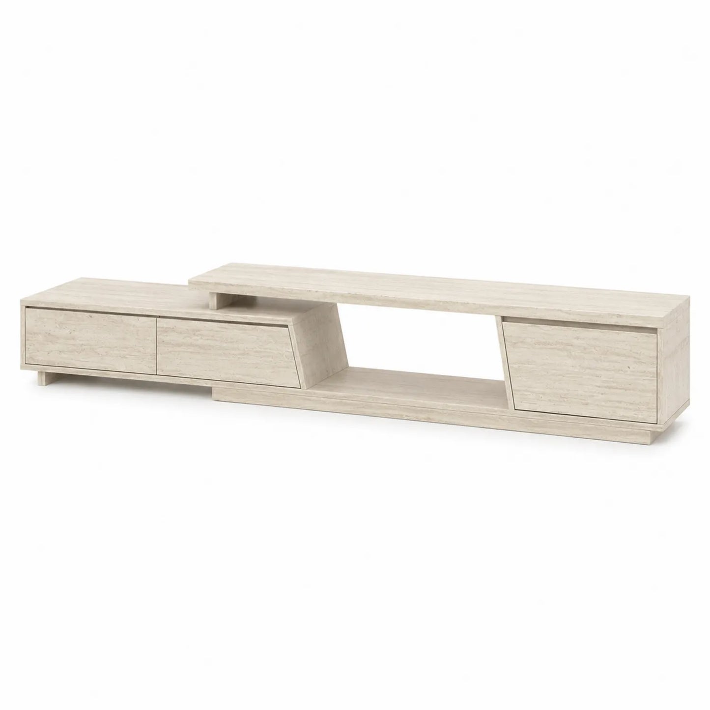 Mobile TV in MDF color Quercia Chiara 200x40x50cm